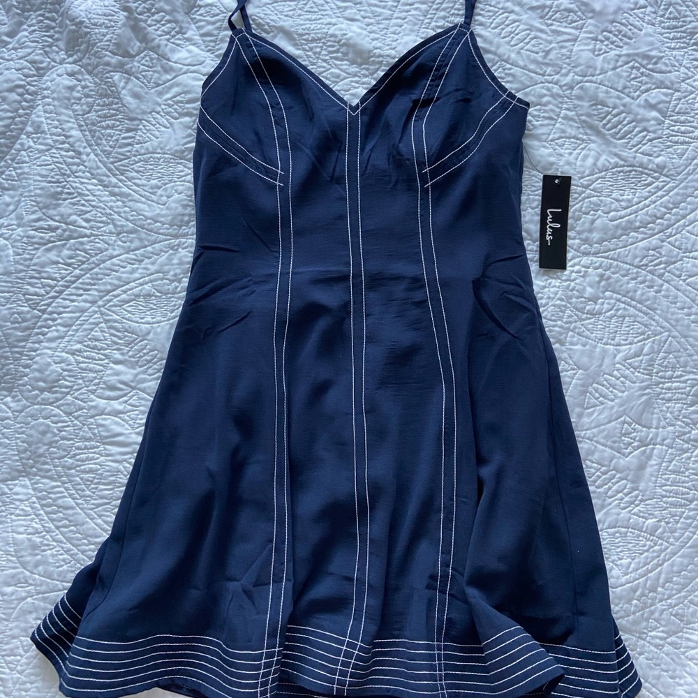 Lulu’s Blue Mini Dress